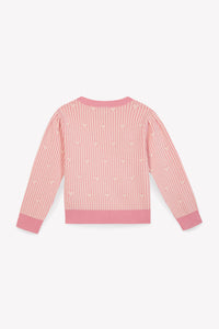 Paula jumper - Pink Jacquard