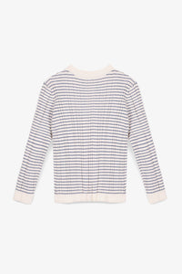 Girly jumper - Blue stripe