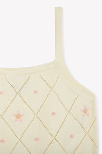 Débardeur Lilli - Crème Bonton