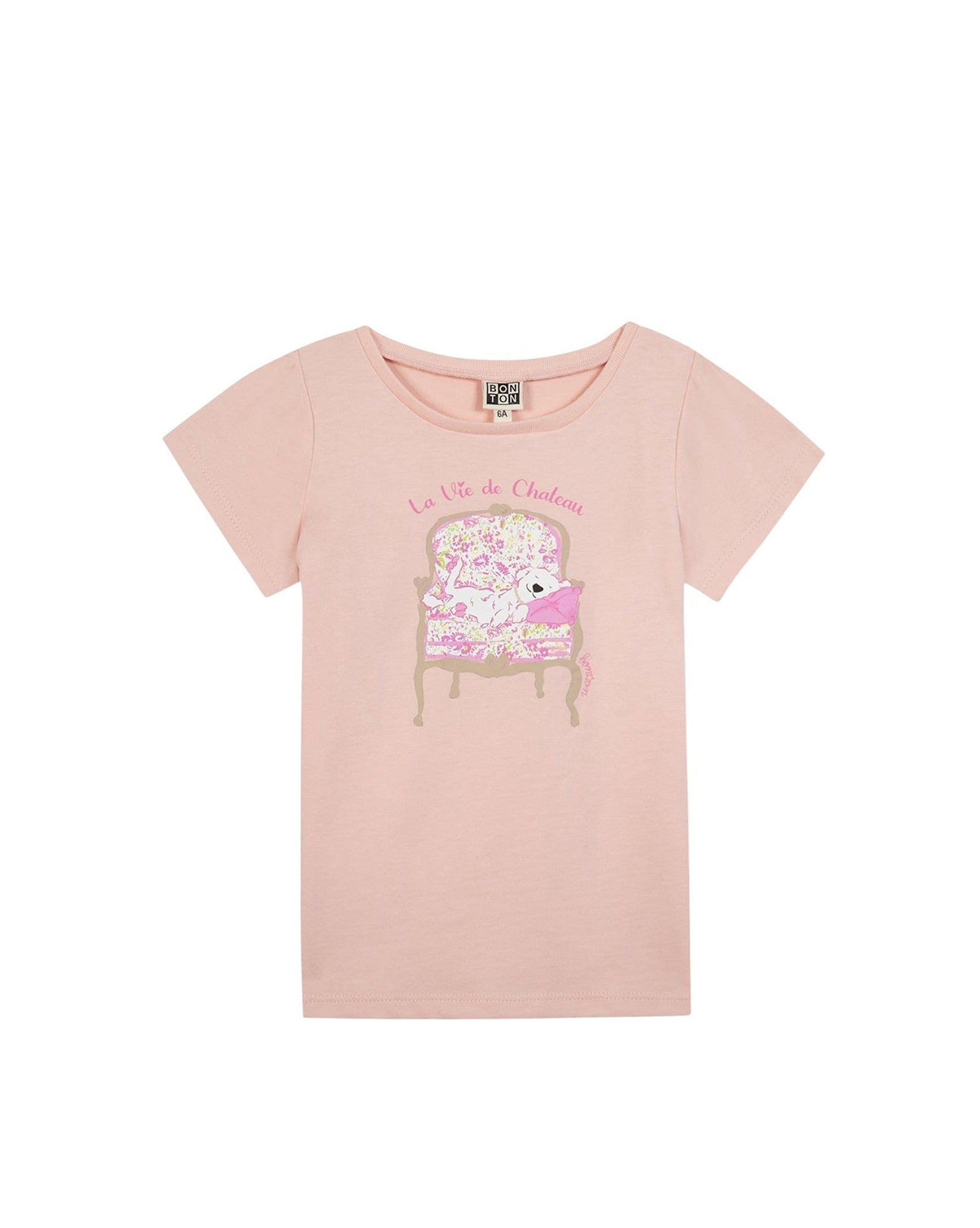 T-shirt Thym - Rose Coquillage
