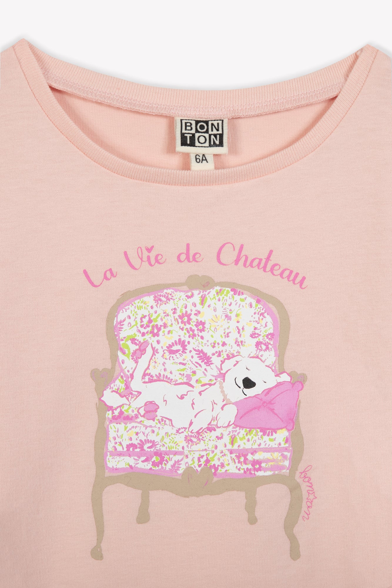 T-shirt Thym - Rose Coquillage