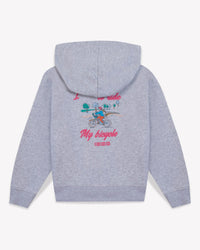 Saxo cotton sweatshirt - Heather Grey