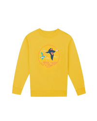 Jaune Rétro // Sweat Star