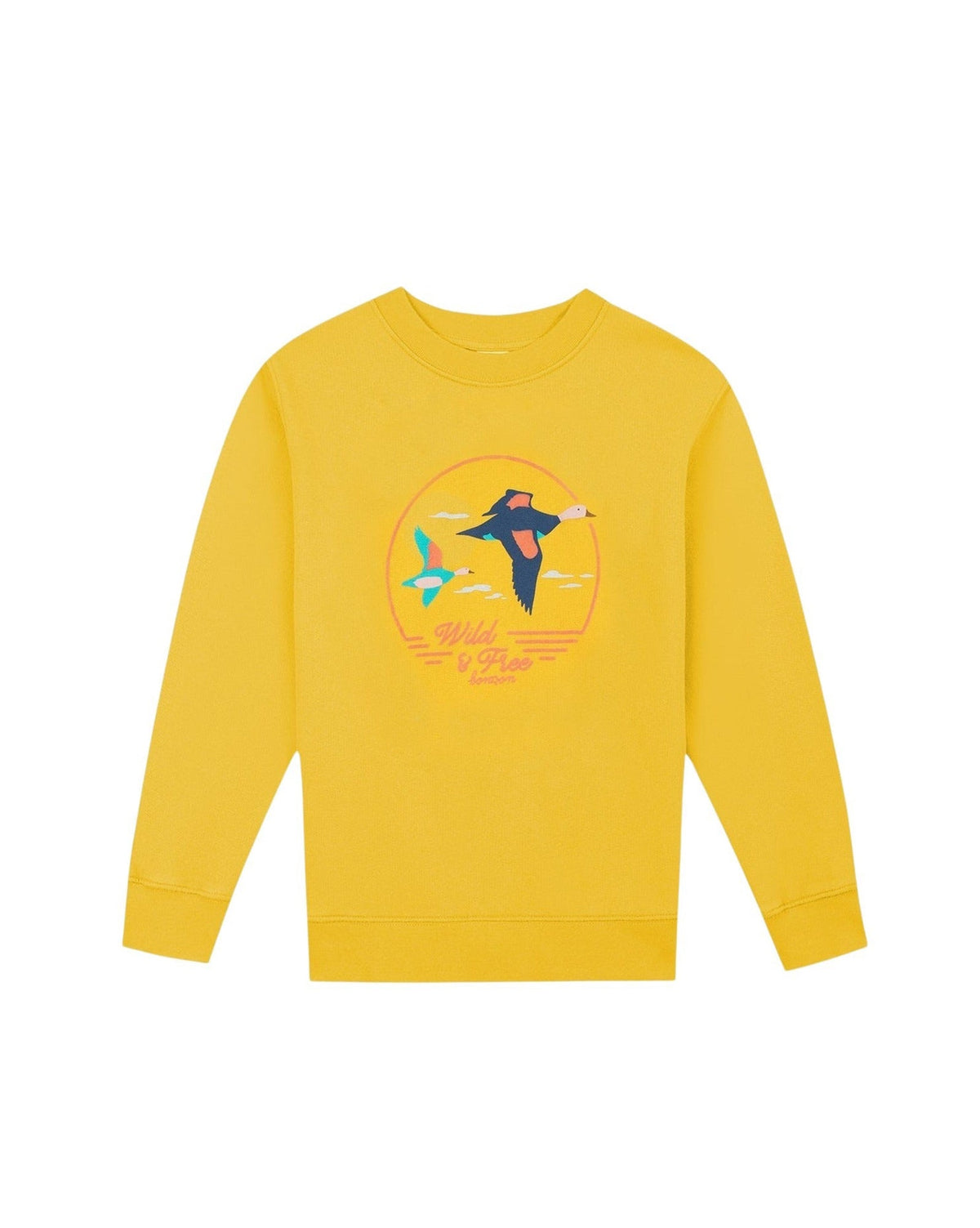 Jaune Rétro // Sweat Star