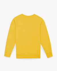 Sweatshirt Star en coton - Jaune Rétro
