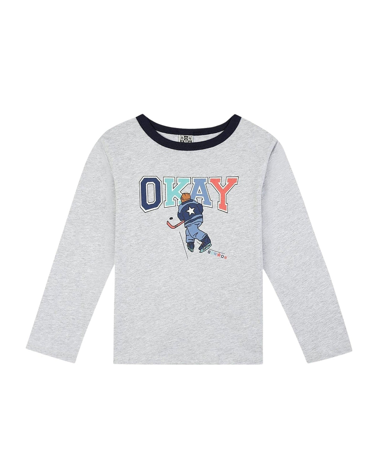 GRIS CHINE // Tee-shirt Taxo