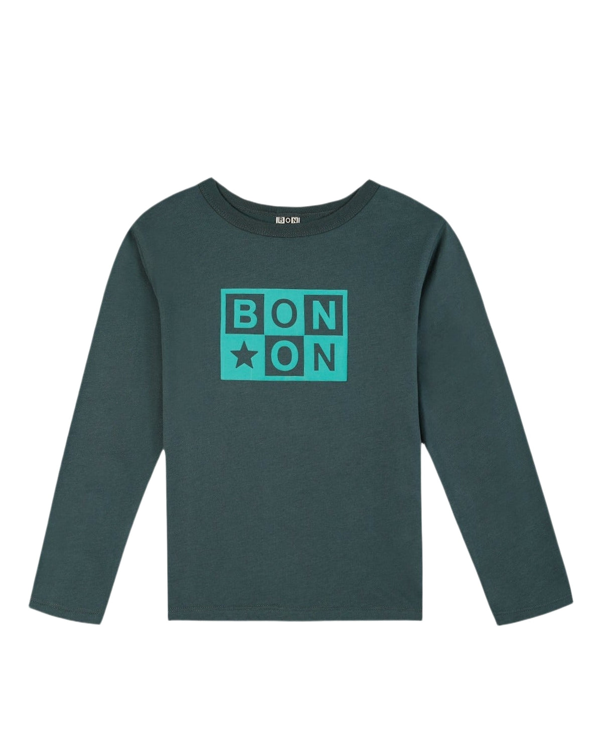 Taxo cotton T-shirt - Baltic Green