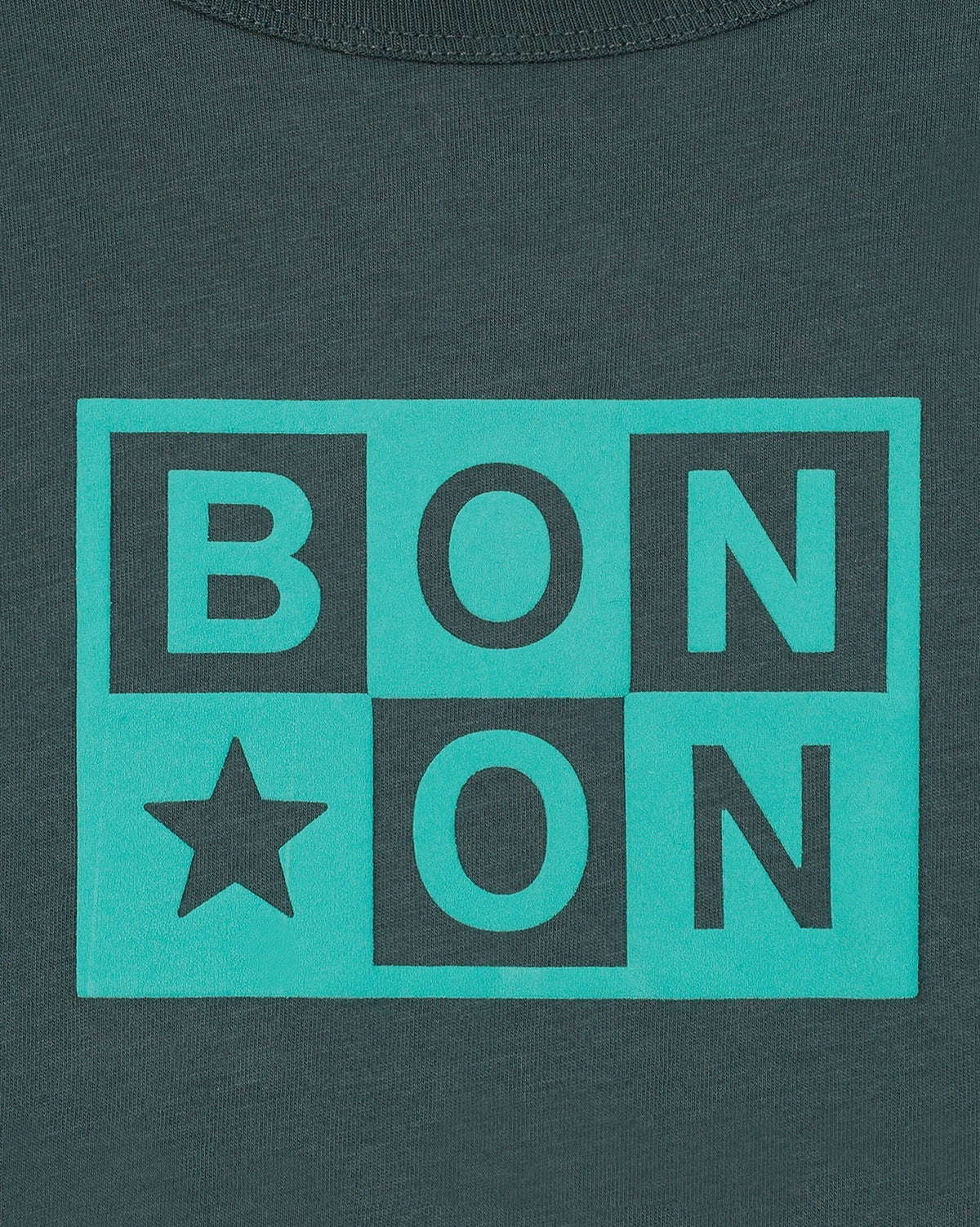 Taxo cotton T-shirt - Baltic Green
