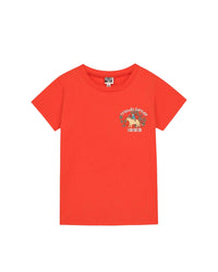 T-shirt Tubog en coton - Rouge Corail