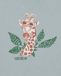 Tuba cotton T-shirt - Nile Green