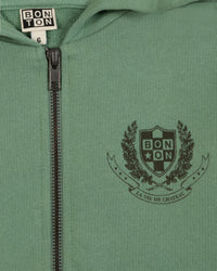 Sweatshirt Saxo en coton - Vert Buisson