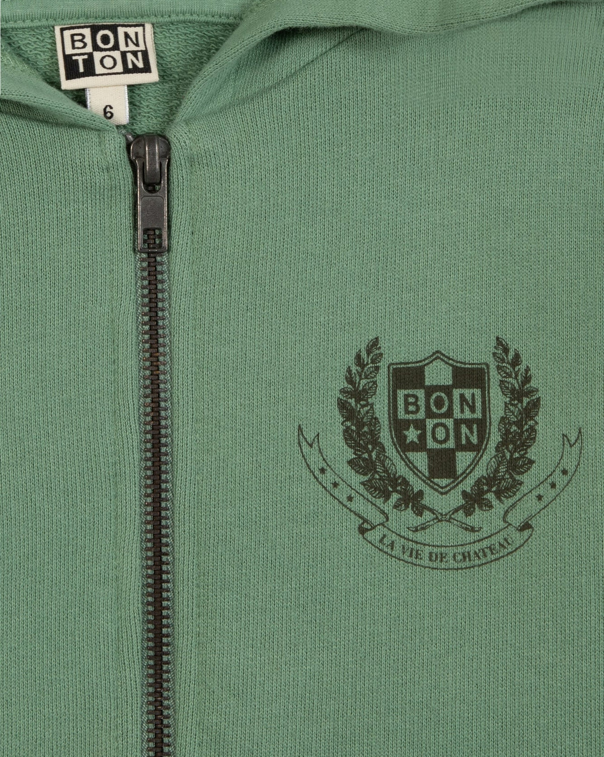 Sweatshirt Saxo en coton - Vert Buisson