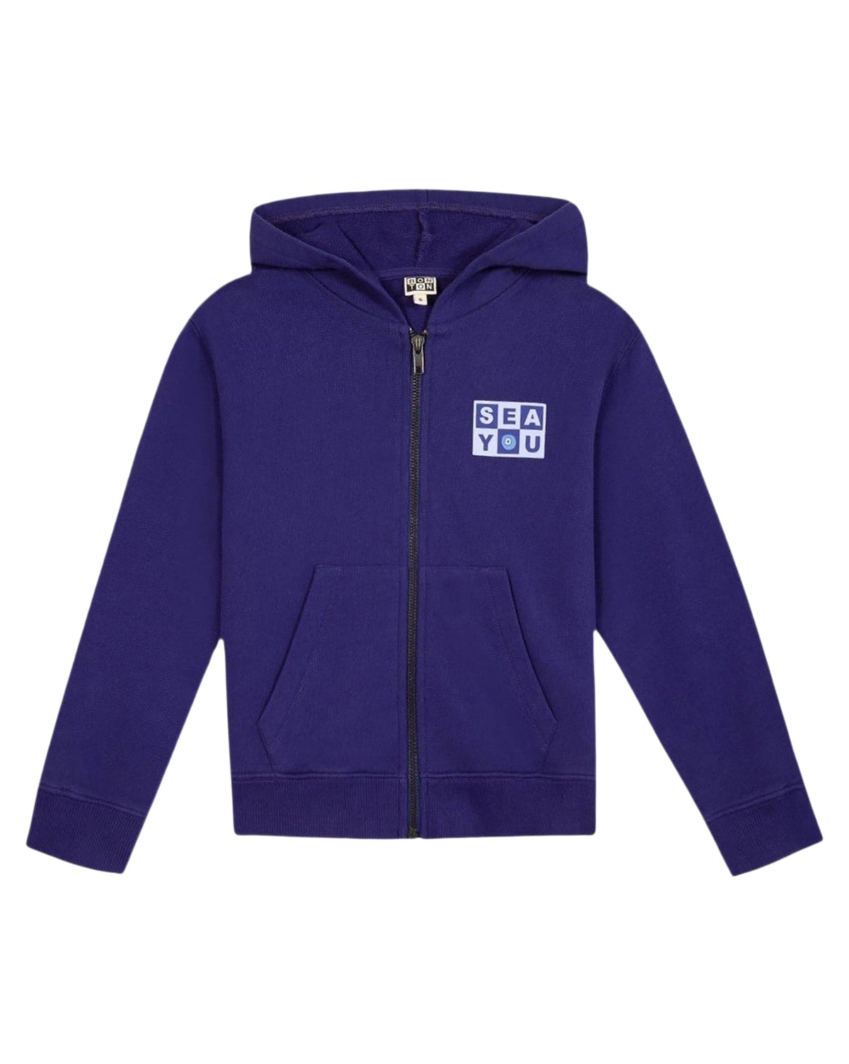 Saxo cotton sweatshirt - Virgile Blue