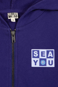 Saxo sweatshirt - Virgil blue