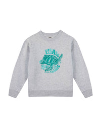 Sweatshirt Smile - Gris Chiné