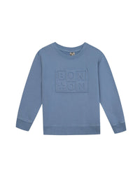 Sweatshirt Smile - Bleu Trianon