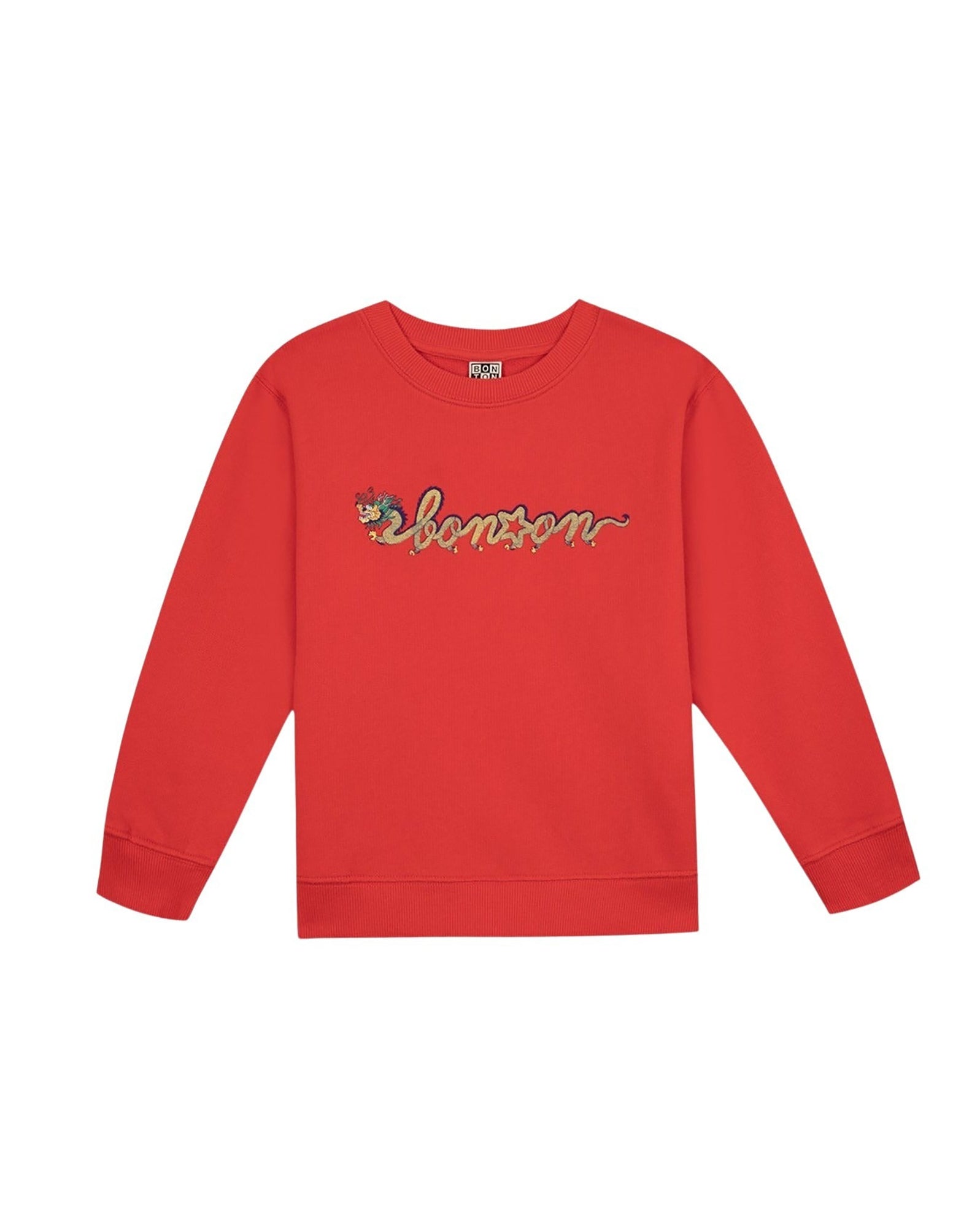 Smile Sweatshirt - Rouge Amour