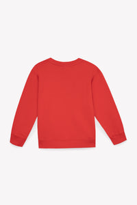 Smile Sweatshirt - Rouge Amour