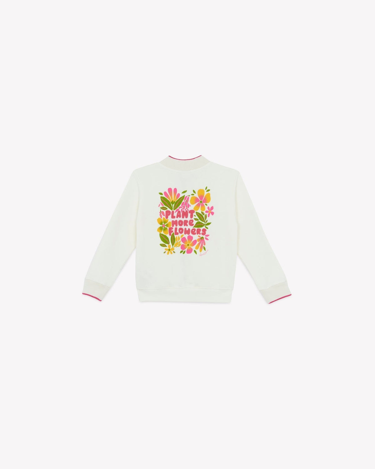 Sweatshirt Samy en coton - Creme Bonton