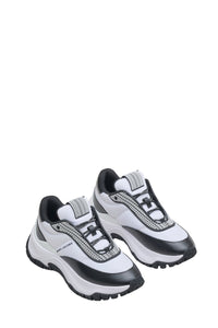 1 NEW / 4 TROCA /105€   Baskets lazy runner - White & Black