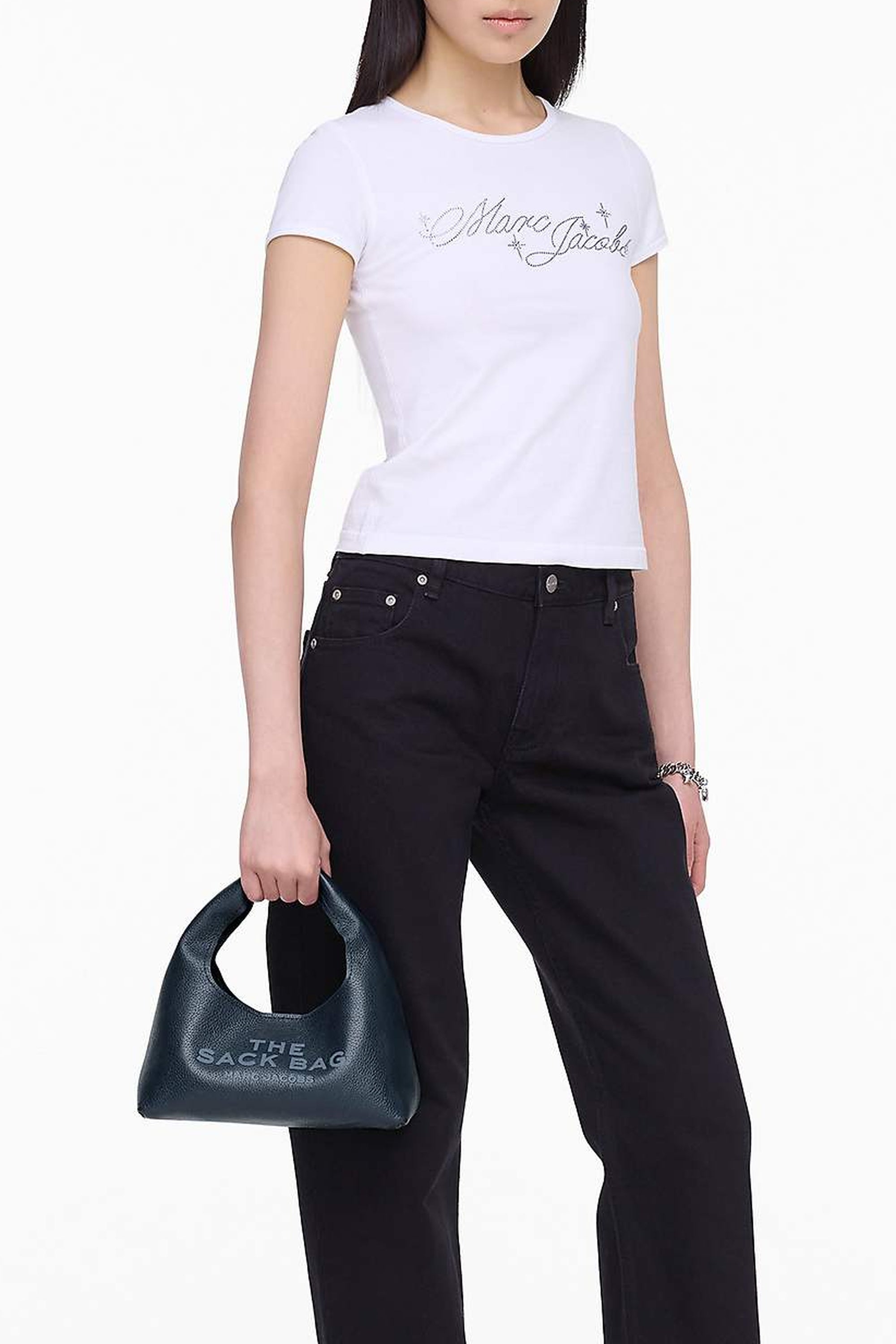 Petit sac The Sack Bag en cuir - Cloud Blue