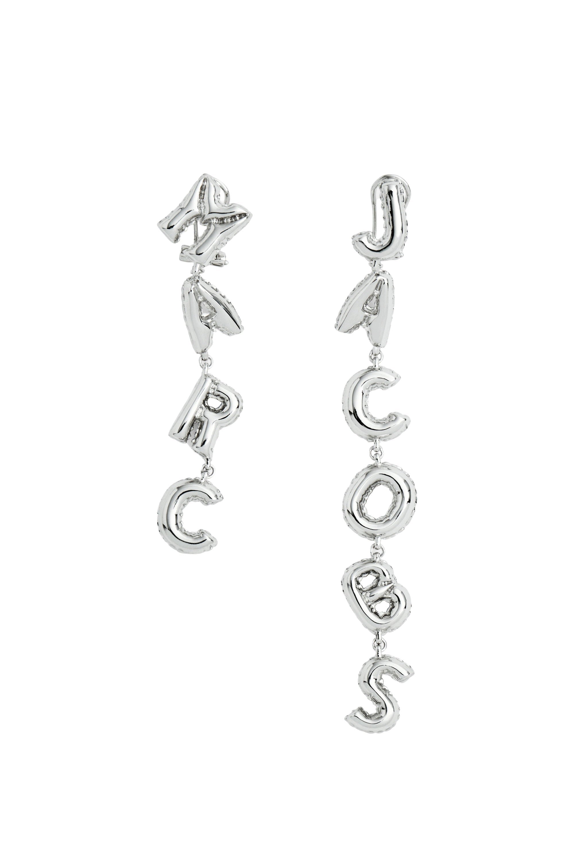 Boucles d'oreilles Marc jacobs balloon en laiton - Silver
