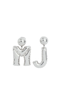 Boucles d'oreilles MJ Balloon en laiton - Silver
