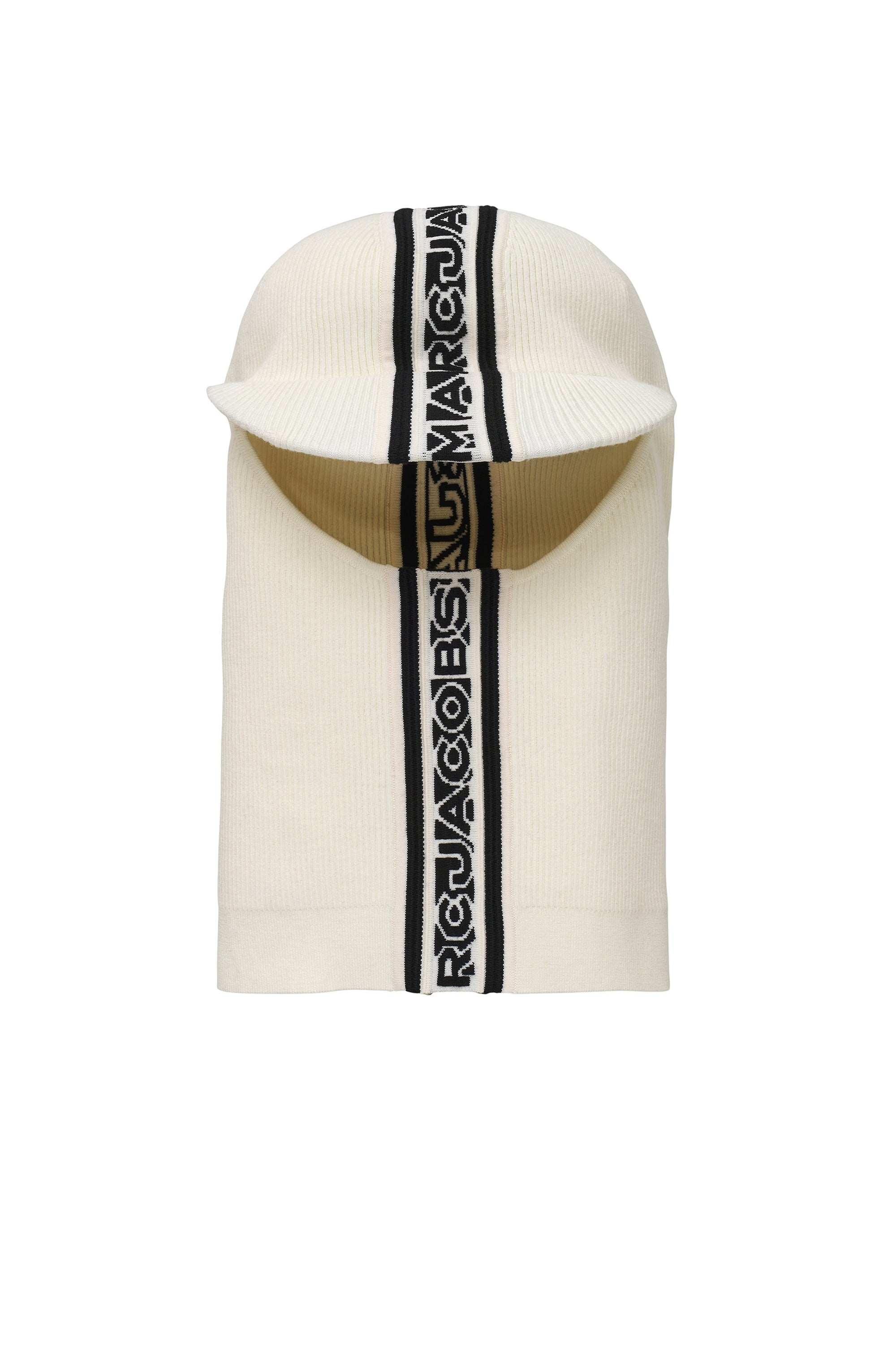 17 / DJV /75€ /16qty-3 /ST 19% /22 TROCA 70,5€   Cagoule avec logo en laine - Ivory & Black