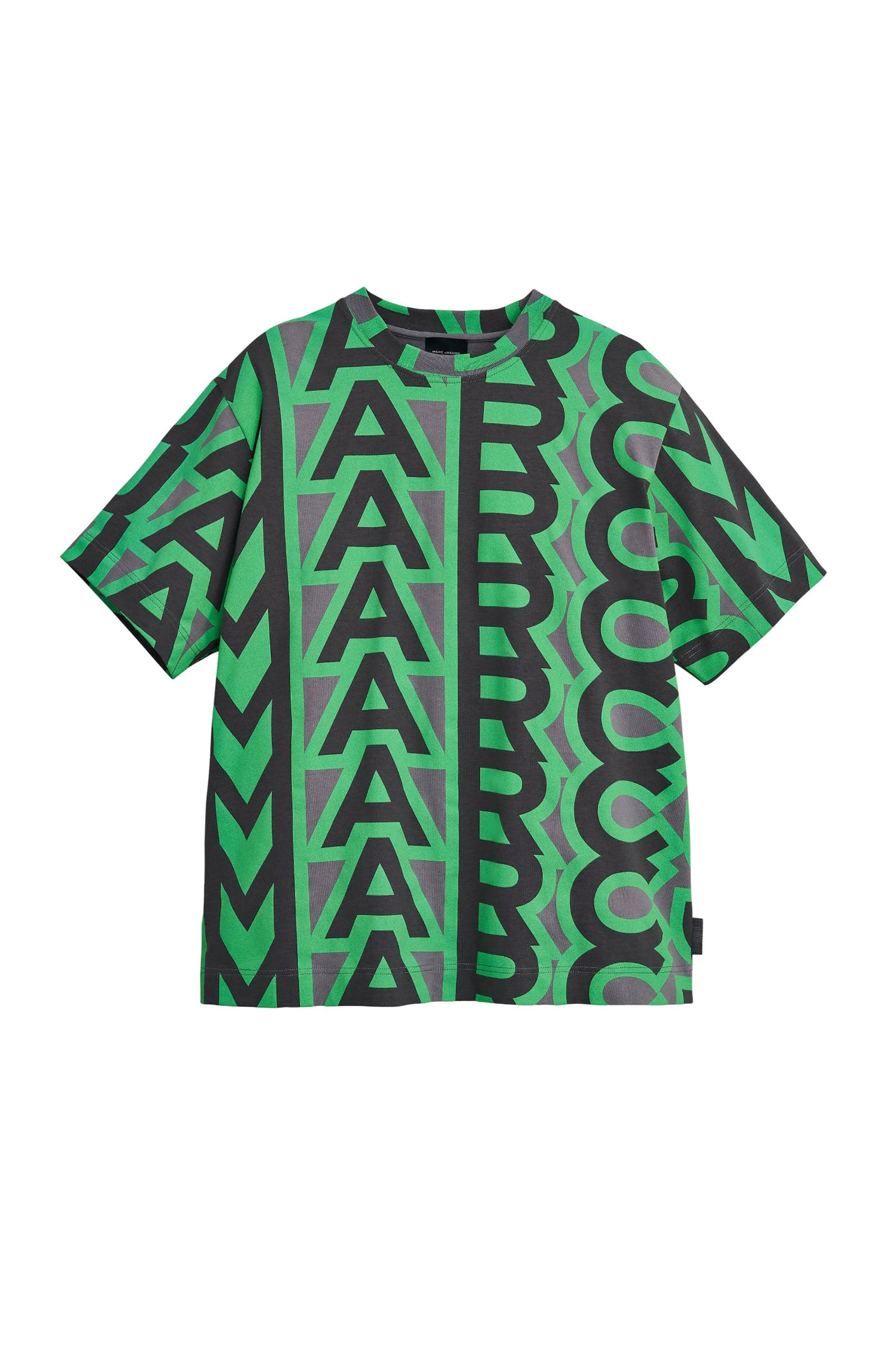 T-shirt Icône Monogramme - Gunmetal & Apple