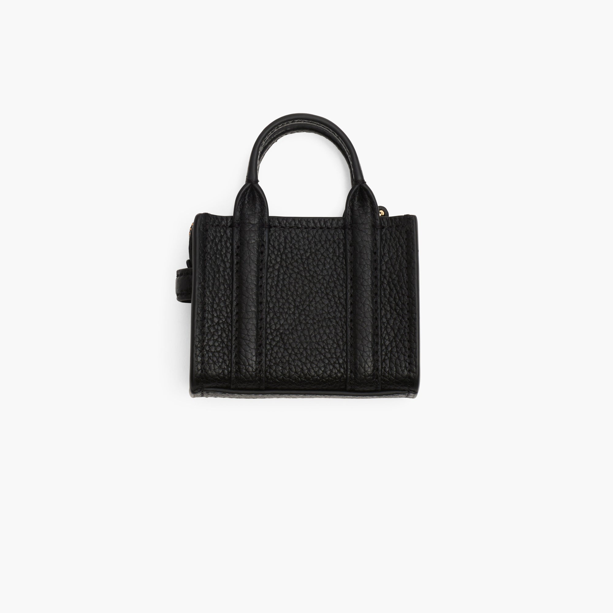Charm pour sac The Nano Tote en cuir - Black