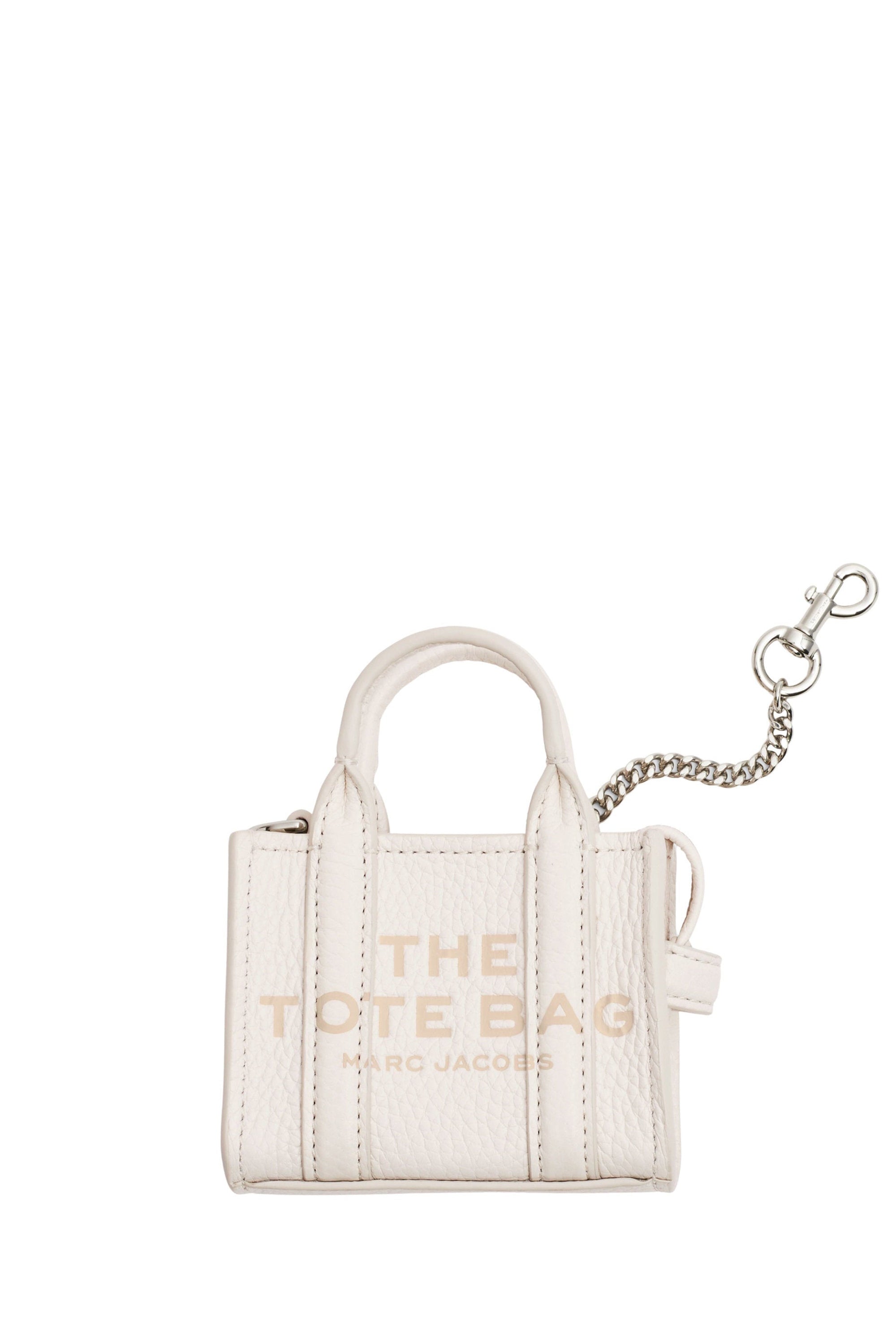 13 NEW / 30 TROCA /45€   Charme nano tote en cuir - Cotton & Silver