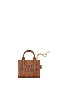 Charm pour sac The Nano Tote en cuir - Argan Oil