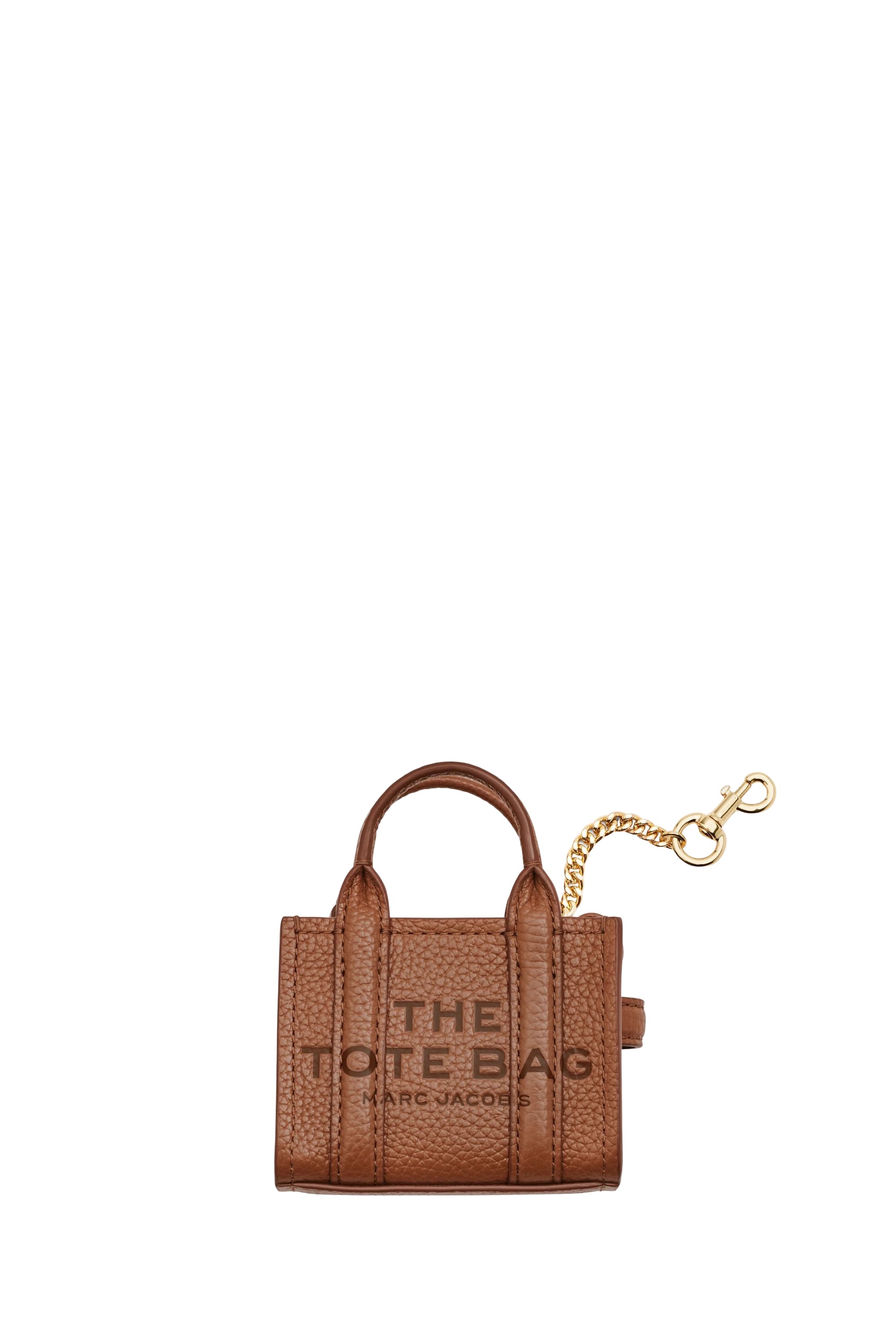 Charm pour sac The Nano Tote en cuir - Argan Oil