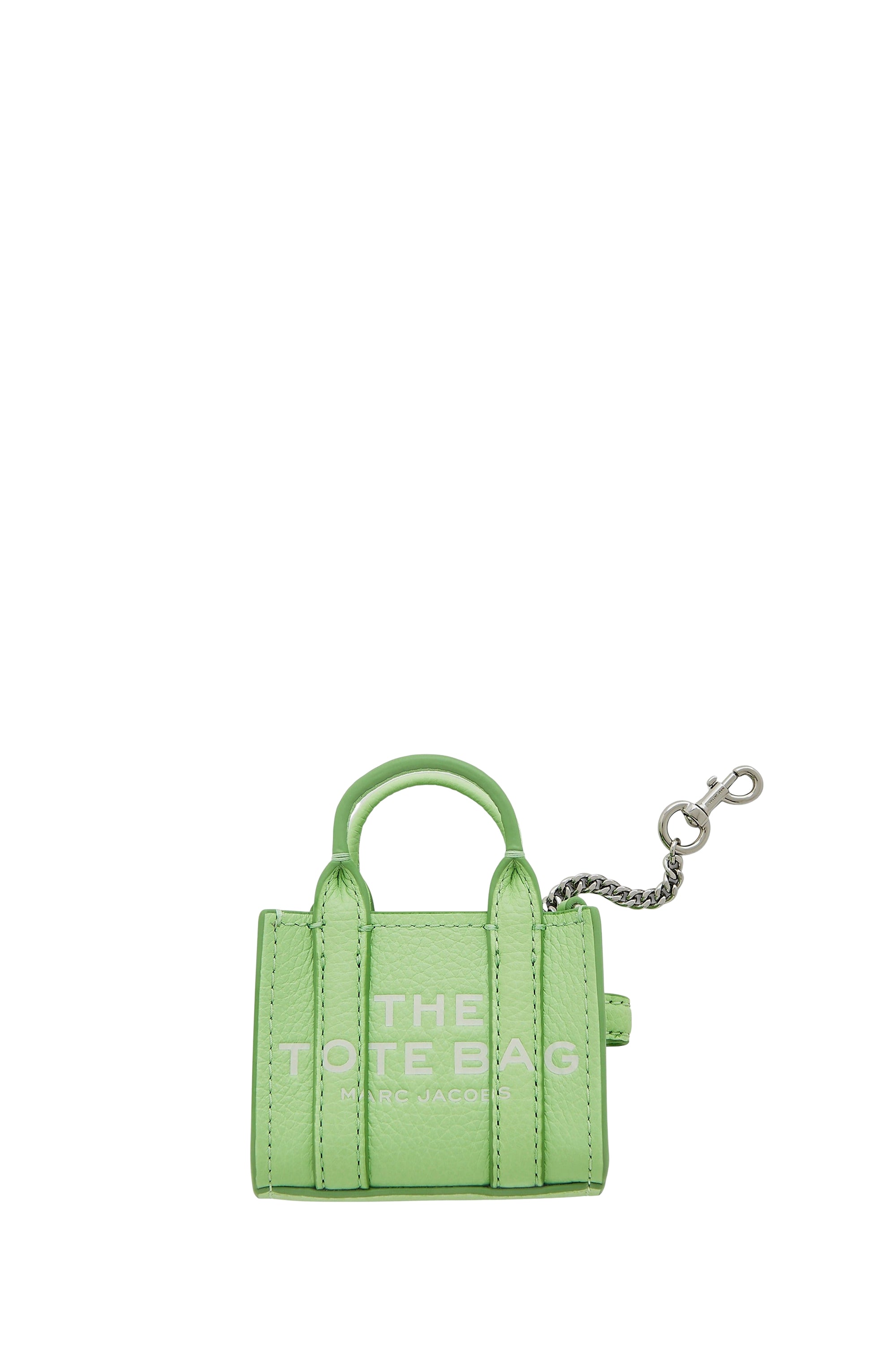 Micro sac The Tote bag en cuir - Vert
