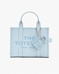 Micro sac The Tote bag en cuir - Cloud Blue