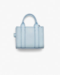 Micro sac The Tote bag en cuir - Cloud Blue