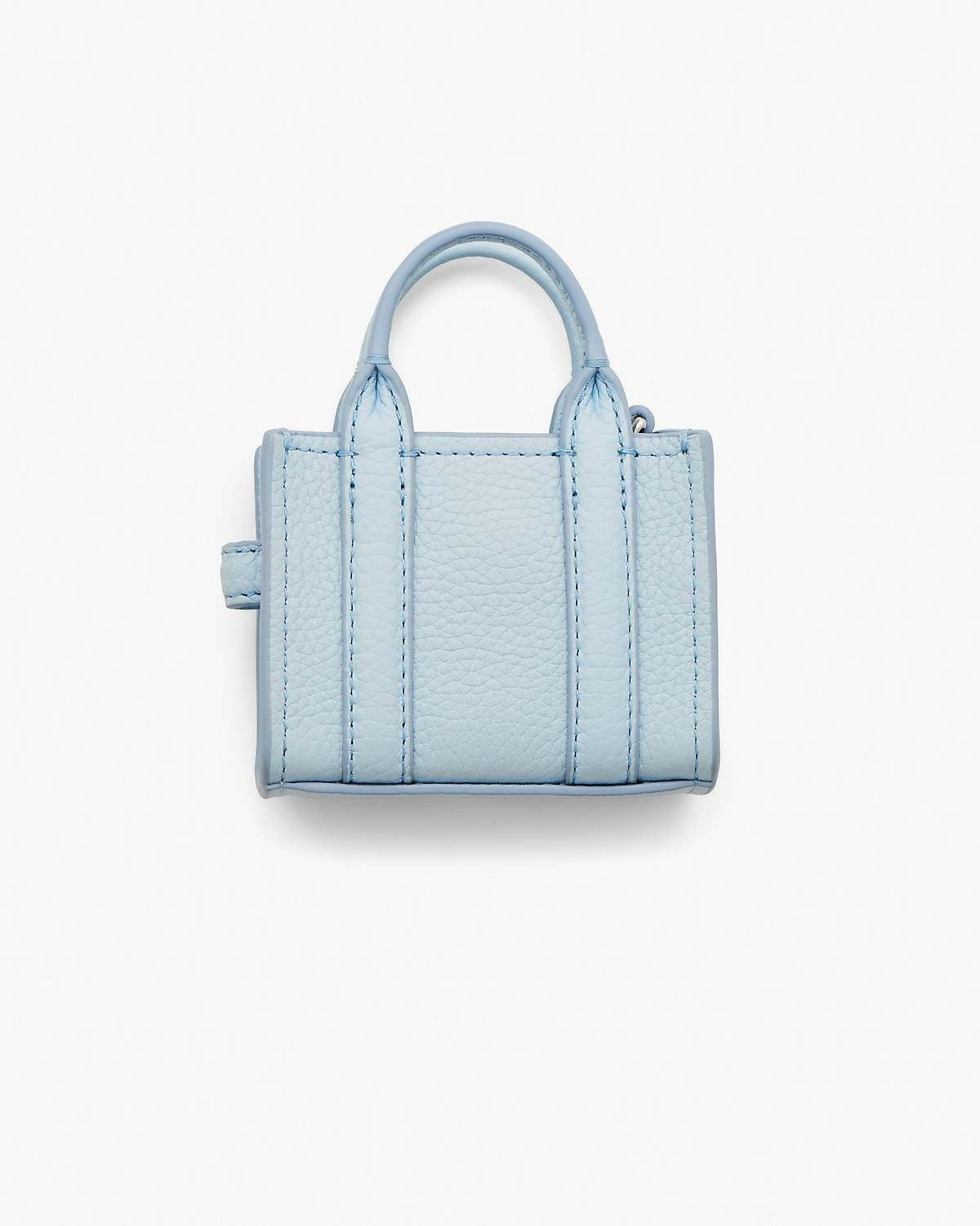 Micro sac The Tote bag en cuir - Cloud Blue