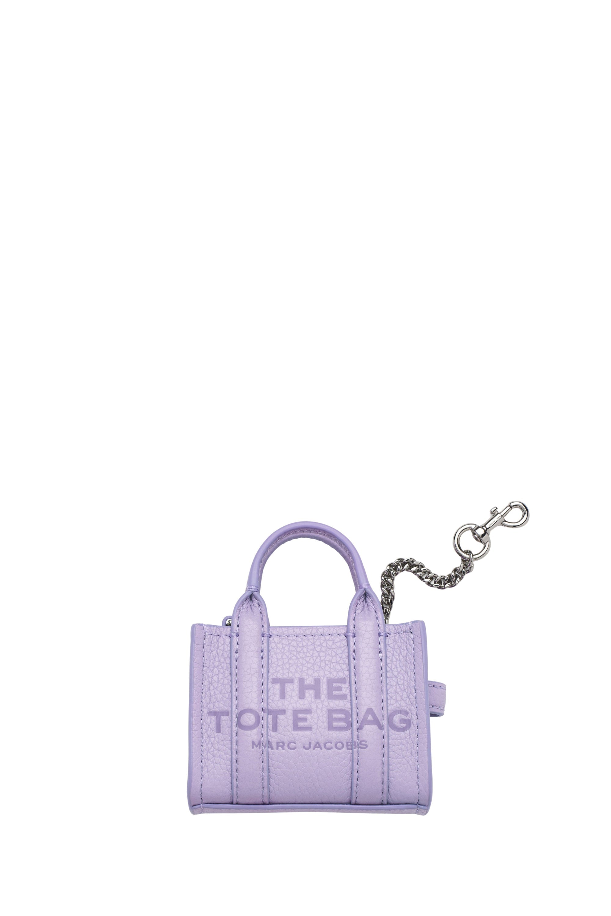 Micro sac The Tote bag en cuir - Wisteria