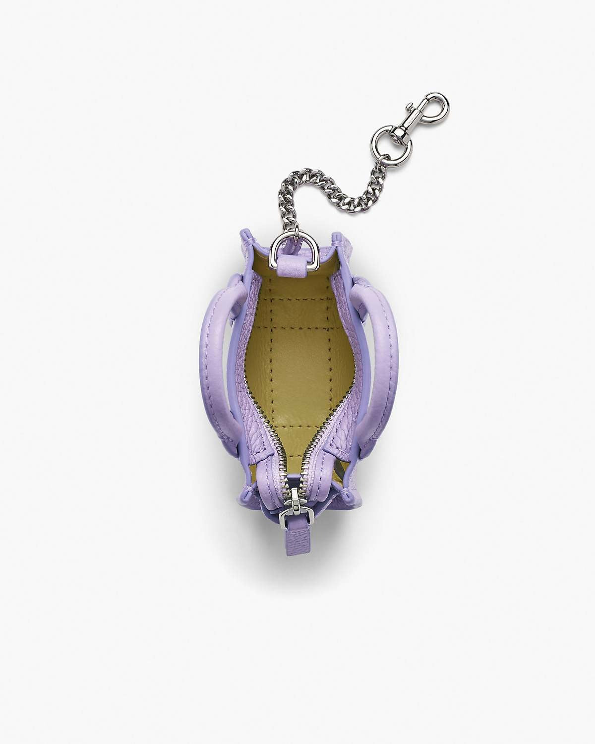 Micro sac The Tote bag en cuir - Wisteria