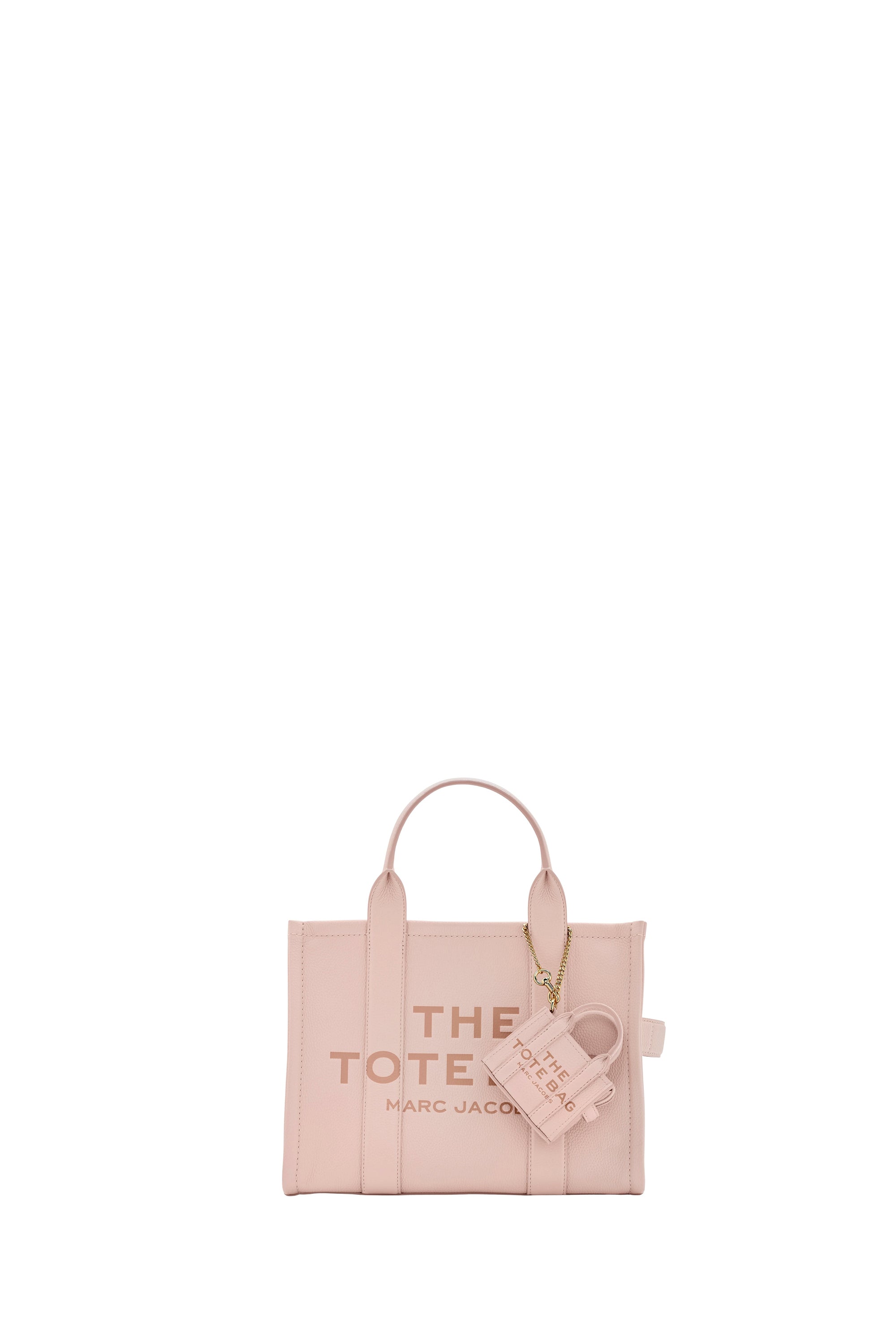 Charm pour sac The Nano Tote en cuir - Pink