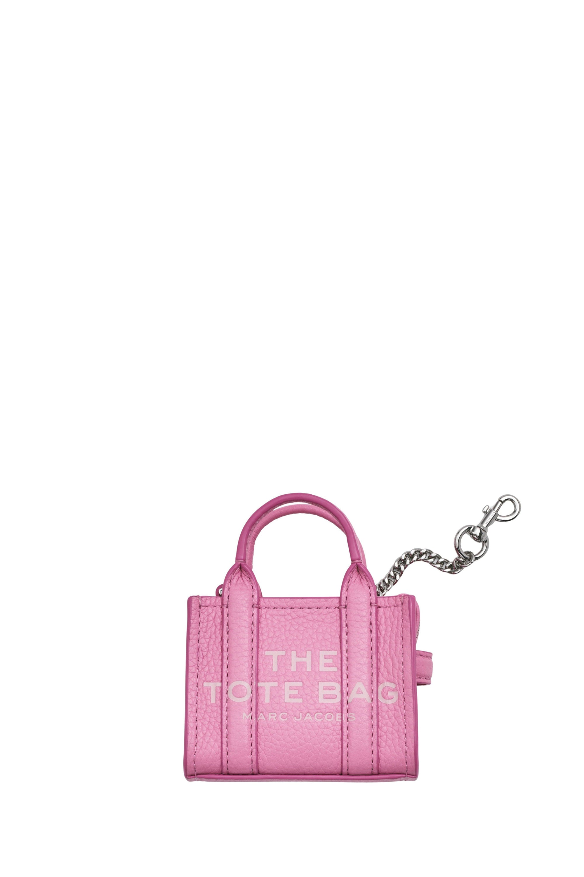 Micro sac The Tote bag en cuir - Petal Pink