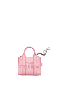 Charm pour sac The Nano Tote en cuir - Ribbon Pink