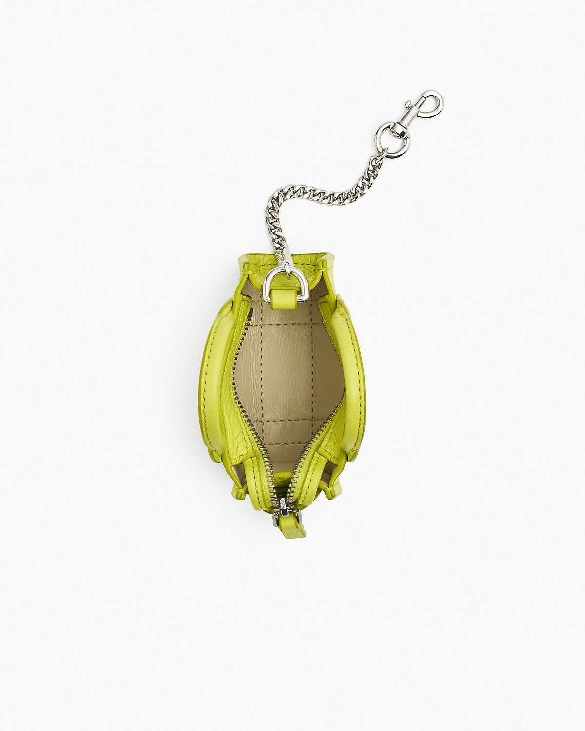 Micro sac The Tote bag en cuir - Limoncello