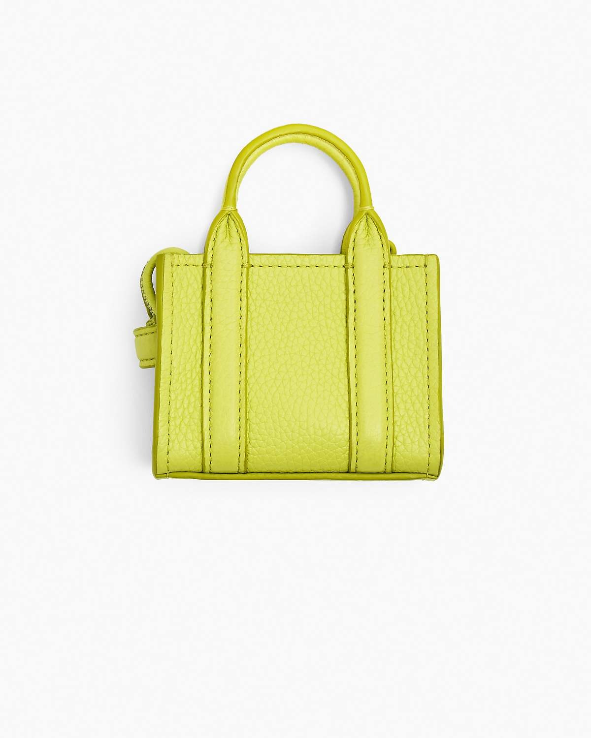 Micro sac The Tote bag en cuir - Limoncello