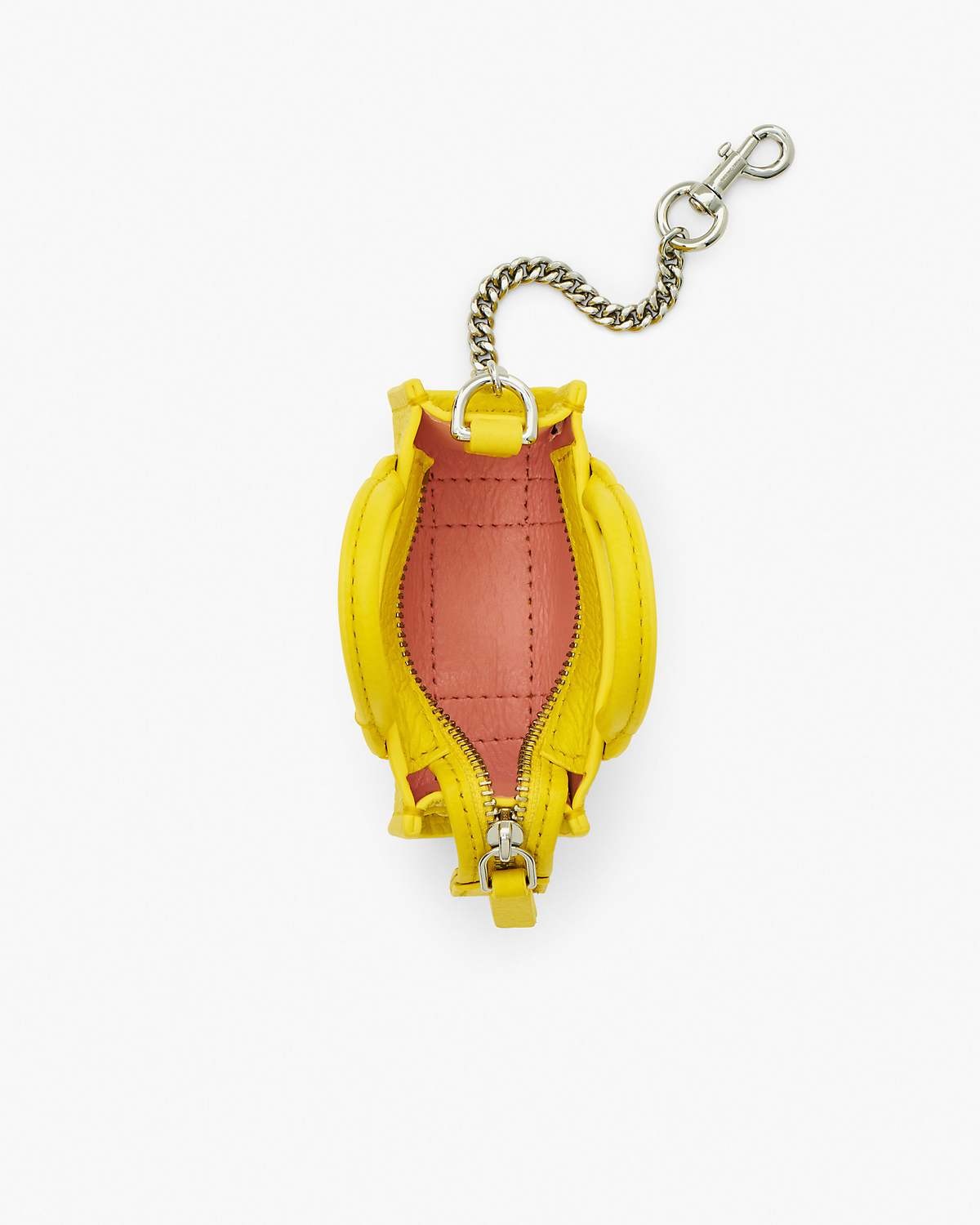 Micro sac The Tote bag en cuir - Daisy Yellow