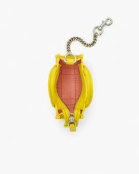 Micro sac The Tote bag en cuir - Daisy Yellow