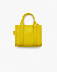 Micro sac The Tote bag en cuir - Daisy Yellow