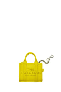 Micro sac The Tote bag en cuir - Daisy Yellow