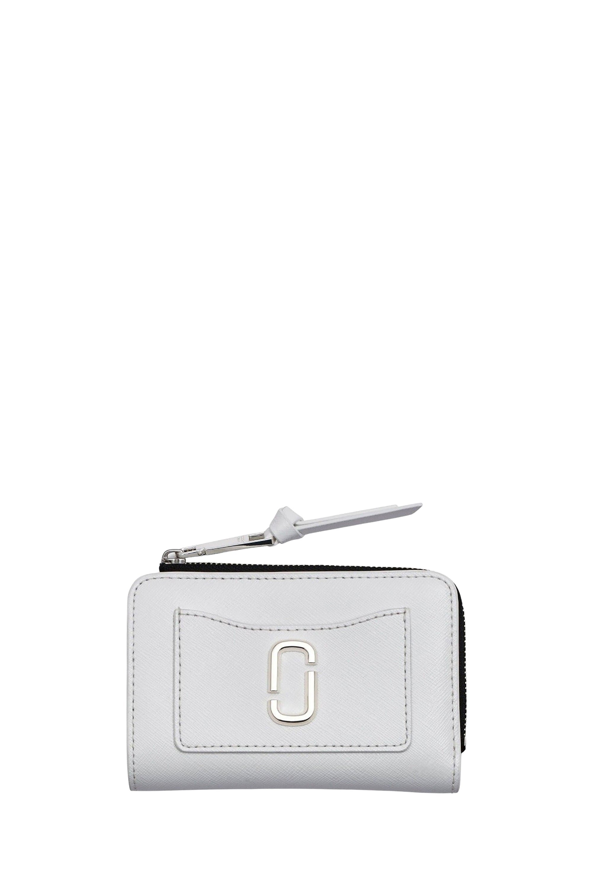 Portefeuille Bifold en cuir - White