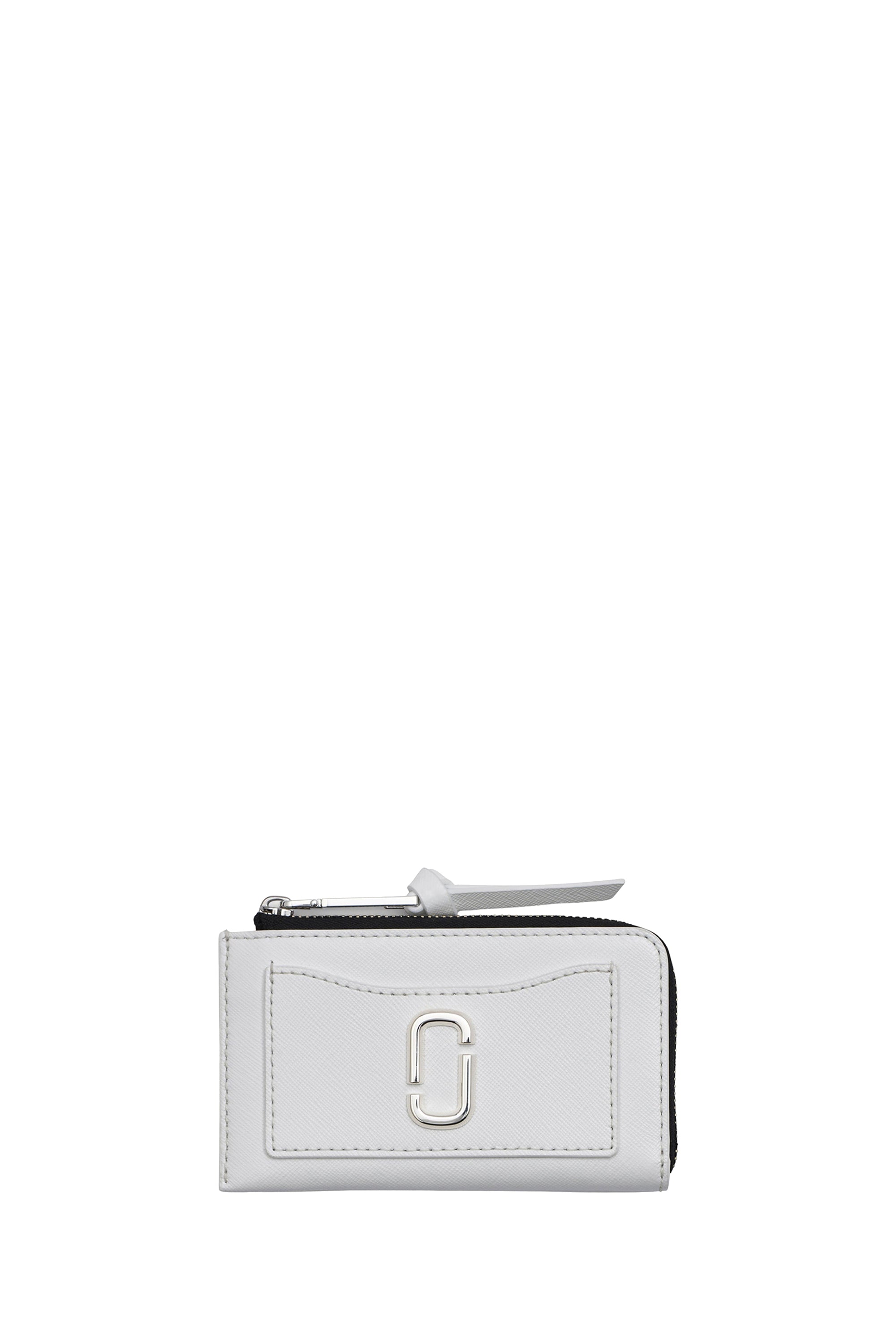 DÉJÀ VU /    Portefeuille Snapshot en cuir - White